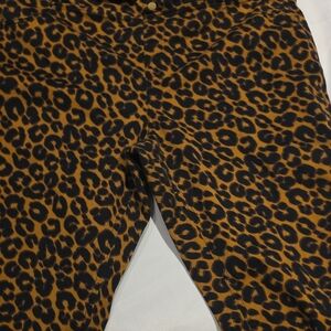 Terra & Sky Animal Print Pants - Black and Brown